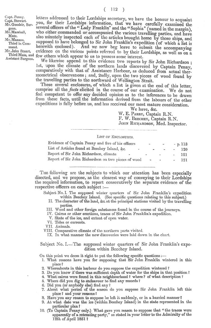 Arctic Blue Books: taylor 1852c, page 112