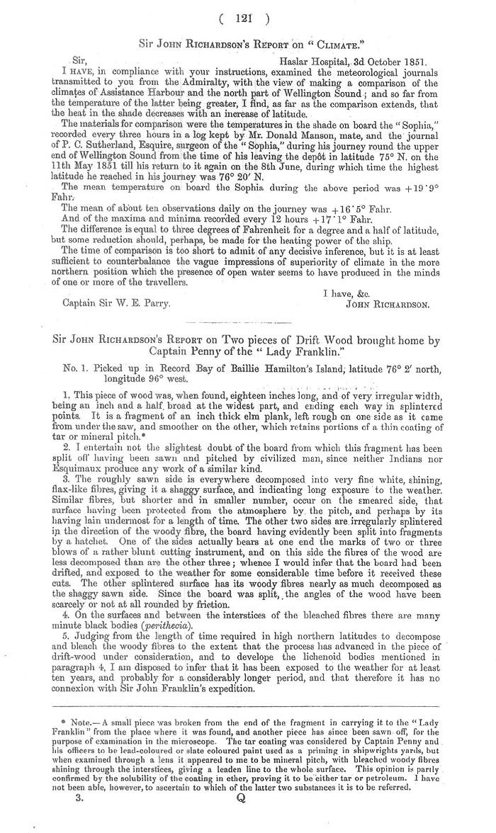 Arctic Blue Books: taylor 1852c, page 121