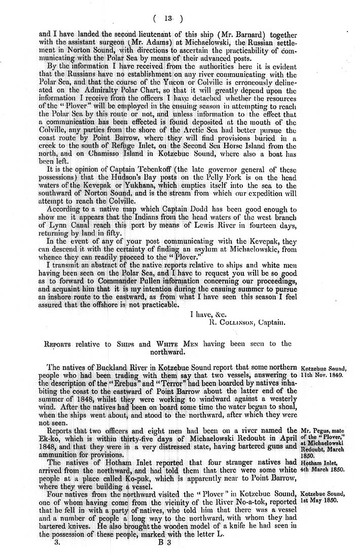 Arctic Blue Books: taylor 1852c, page 13