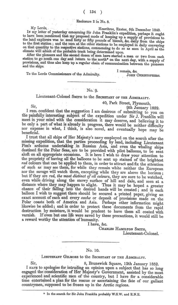 Arctic Blue Books: taylor 1852c, page 134