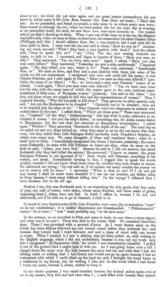 Arctic Blue Books: taylor 1852c, page 136