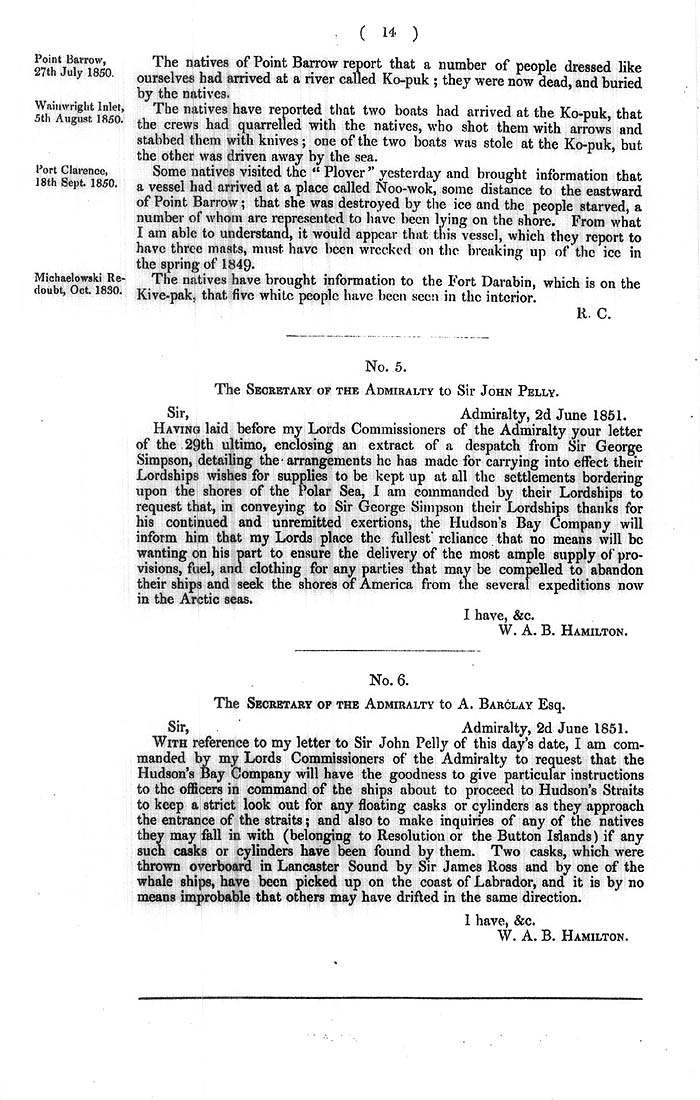 Arctic Blue Books: taylor 1852c, page 14