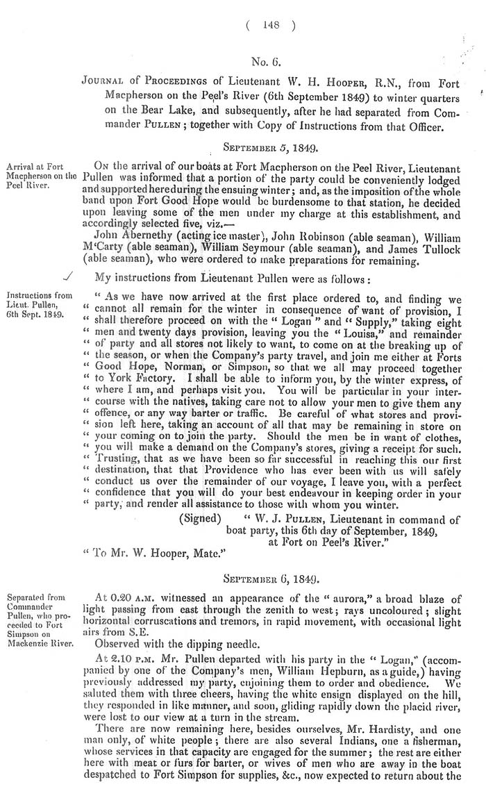 Arctic Blue Books: taylor 1852c, page 148
