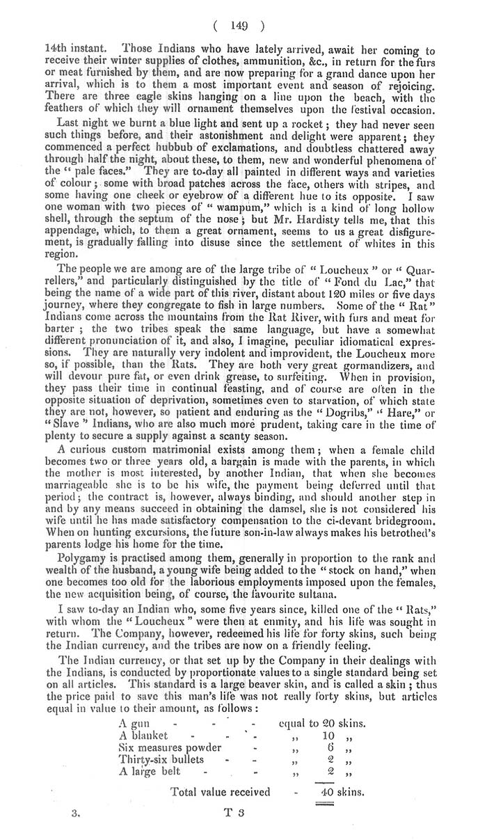 Arctic Blue Books: taylor 1852c, page 149