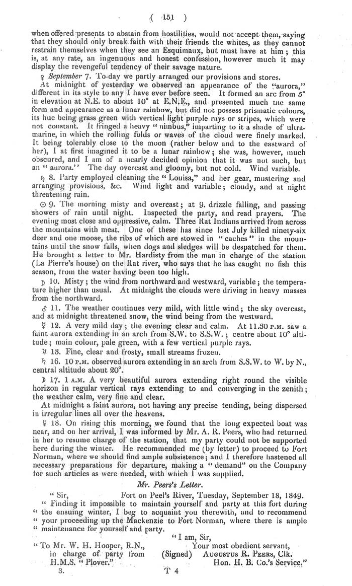 Arctic Blue Books: taylor 1852c, page 151