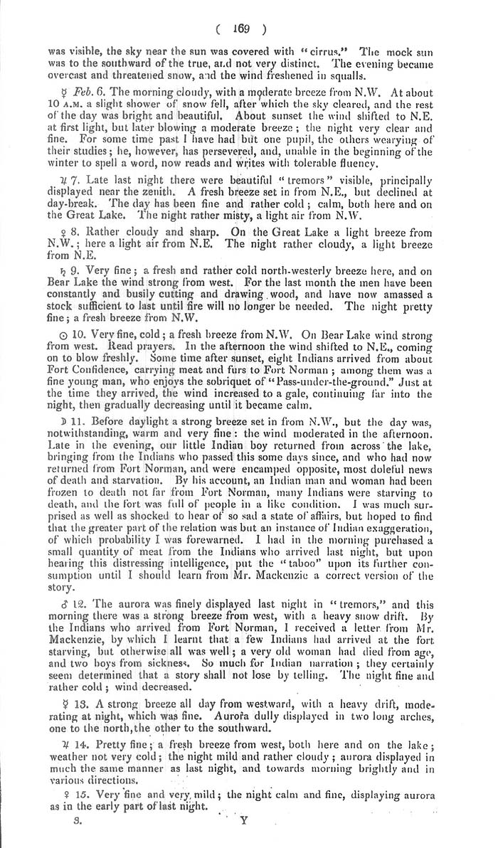 Arctic Blue Books: taylor 1852c, page 169