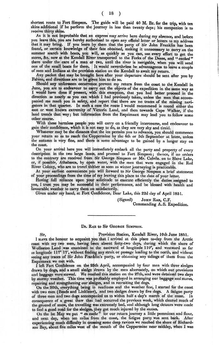 Arctic Blue Books: taylor 1852c, page 18