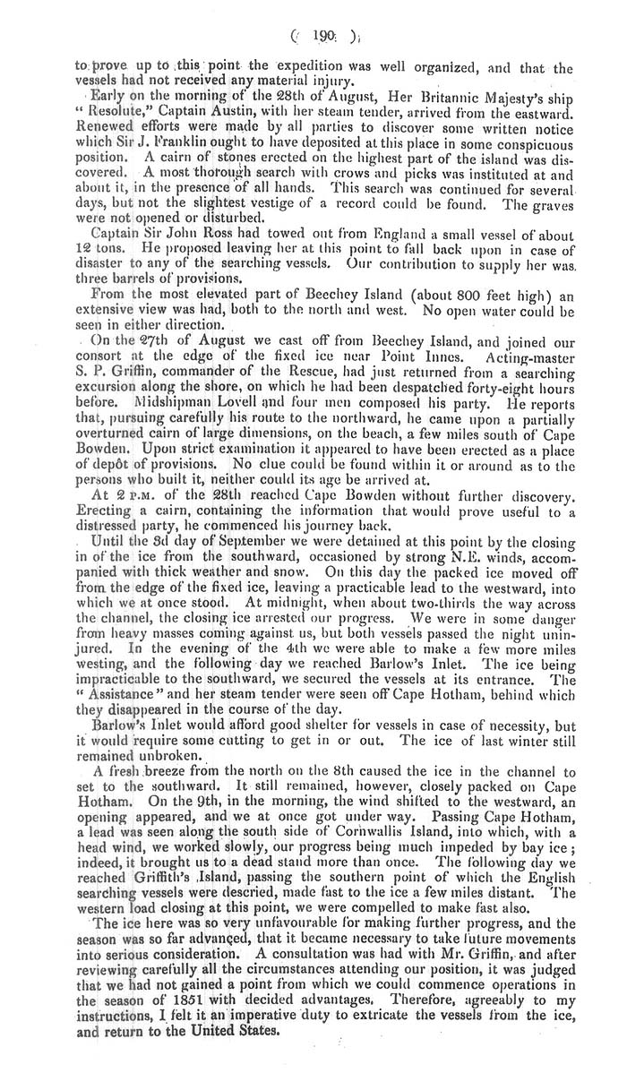 Arctic Blue Books: taylor 1852c, page 190