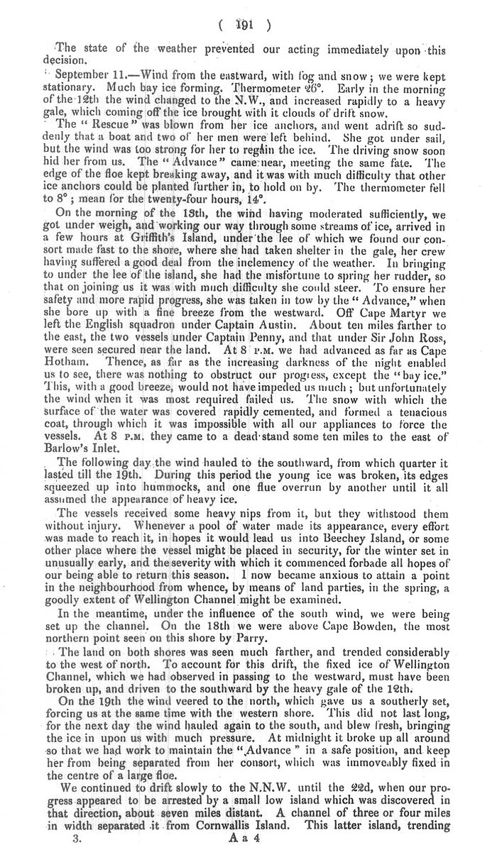 Arctic Blue Books: taylor 1852c, page 191