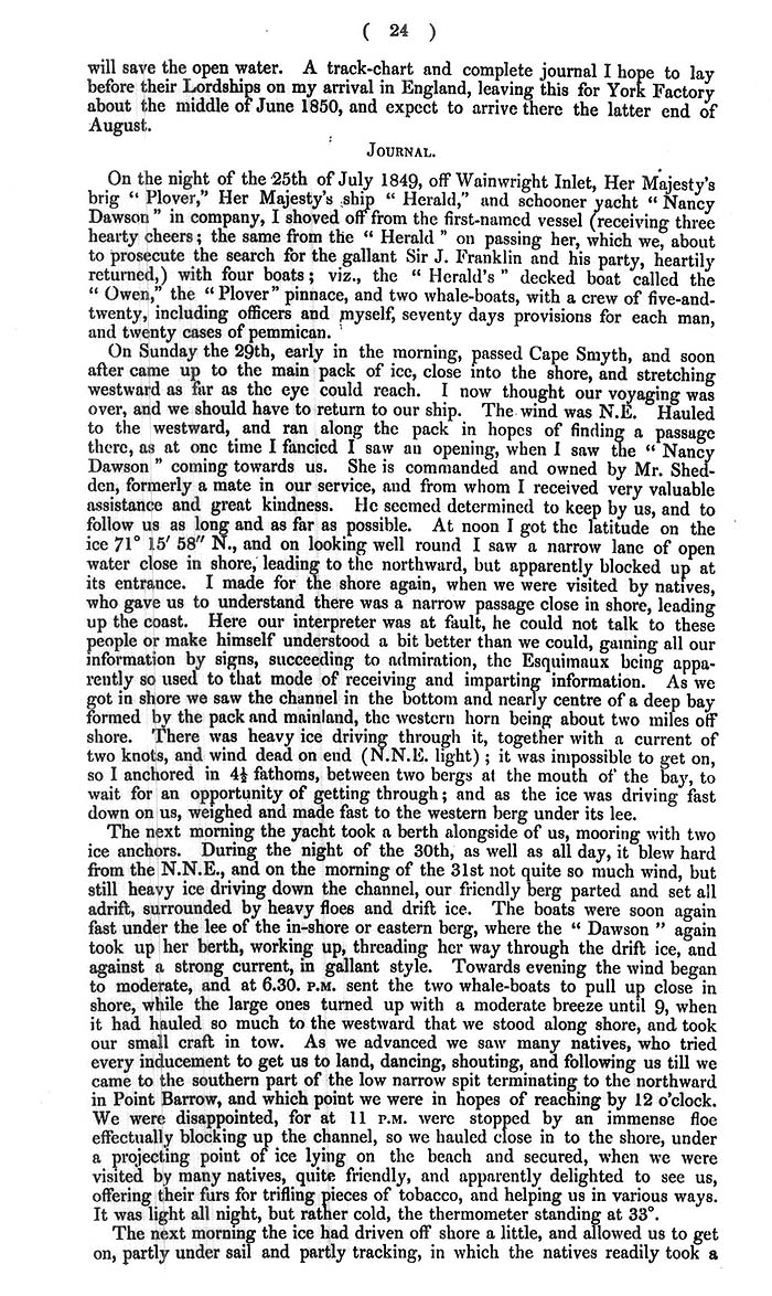 Arctic Blue Books: taylor 1852c, page 24