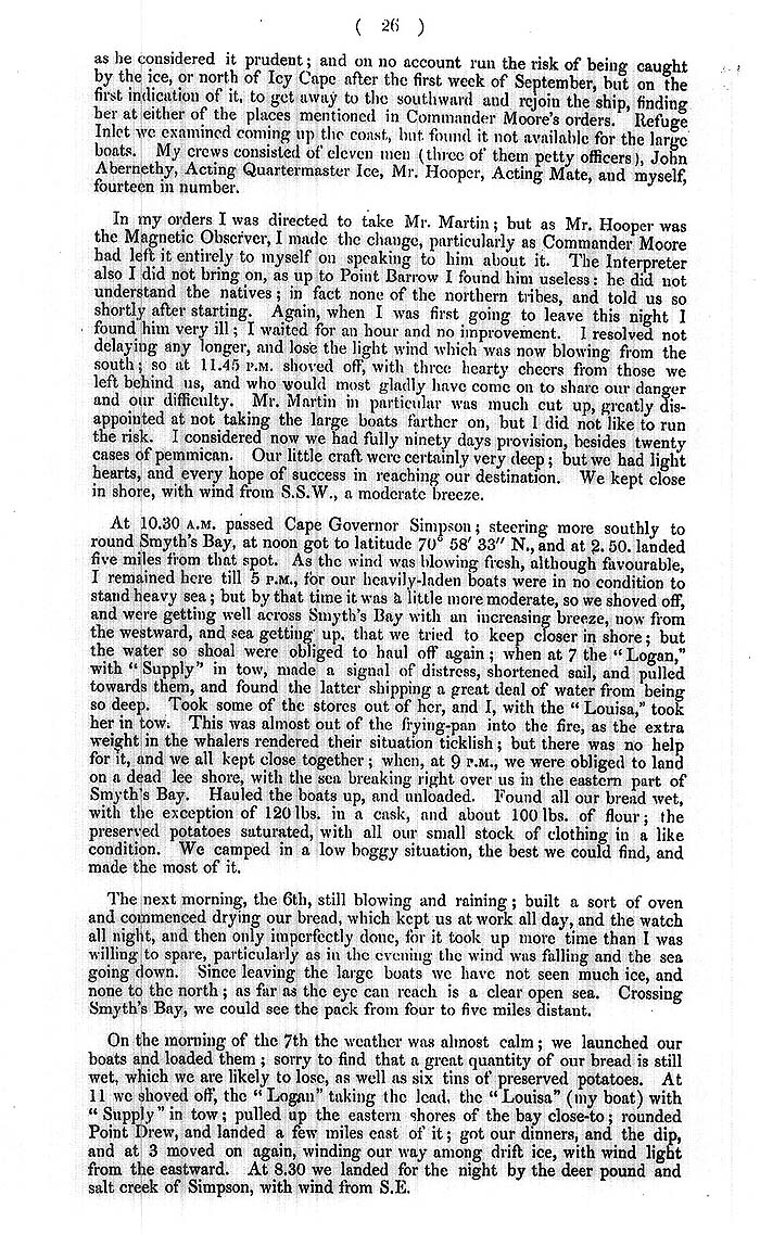 Arctic Blue Books: taylor 1852c, page 26
