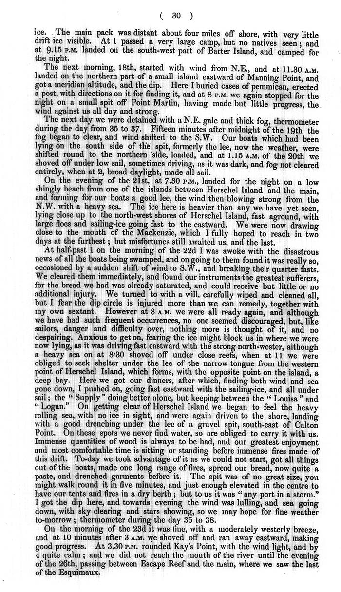 Arctic Blue Books: taylor 1852c, page 30