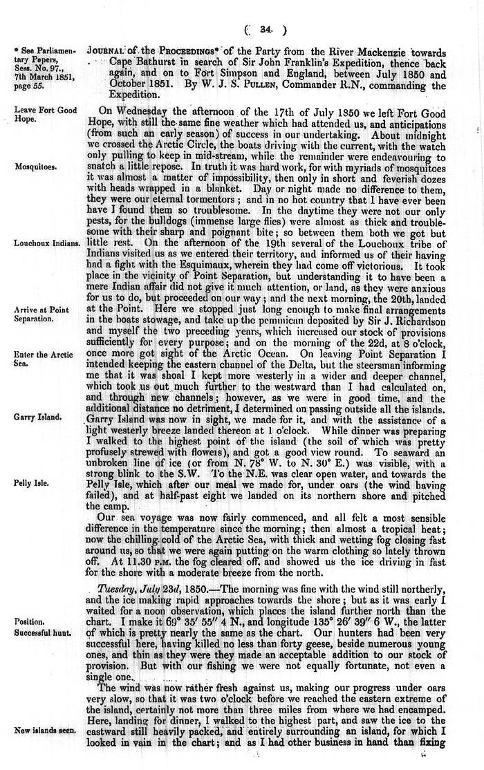 Arctic Blue Books: taylor 1852c, page 34