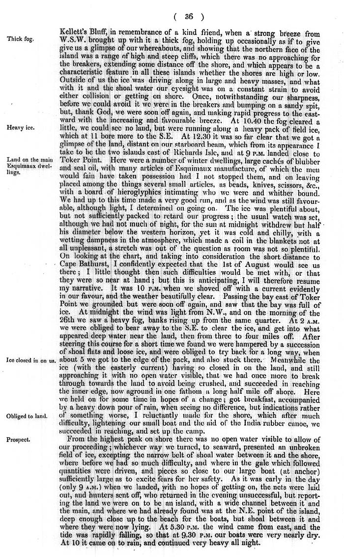 Arctic Blue Books: taylor 1852c, page 36