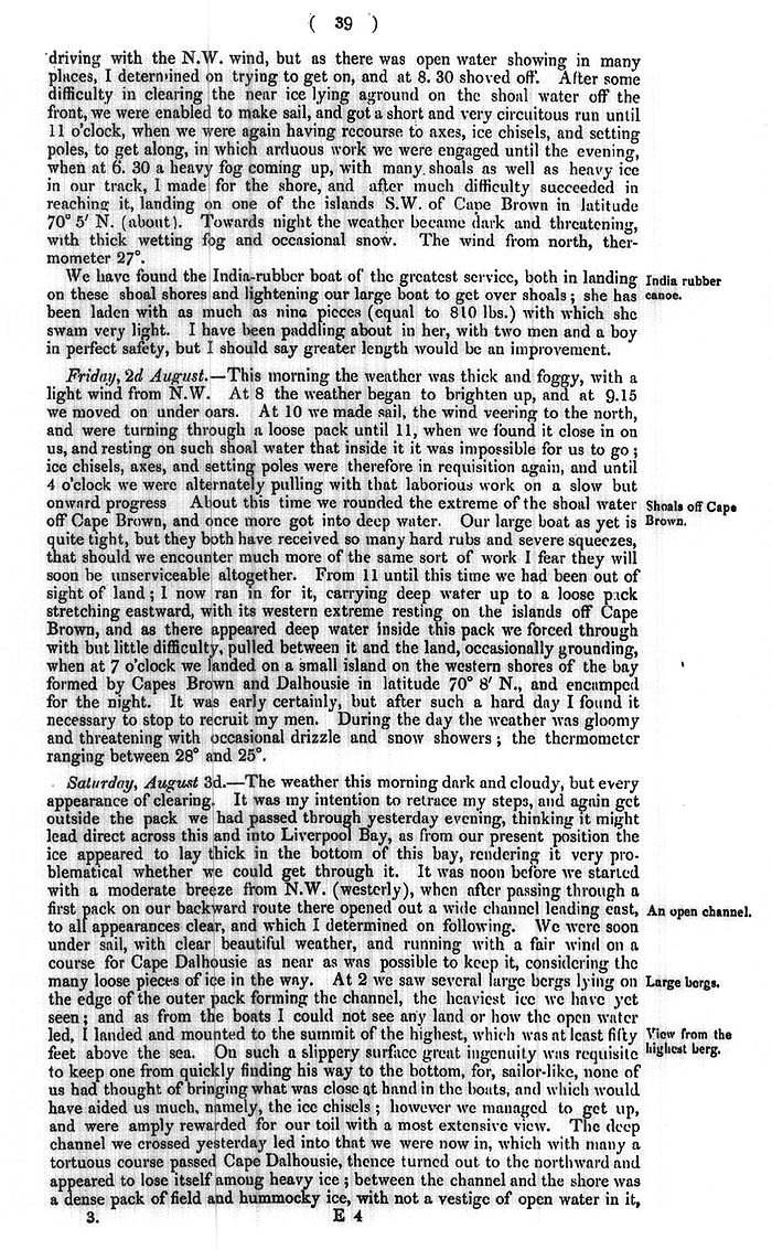 Arctic Blue Books: taylor 1852c, page 39