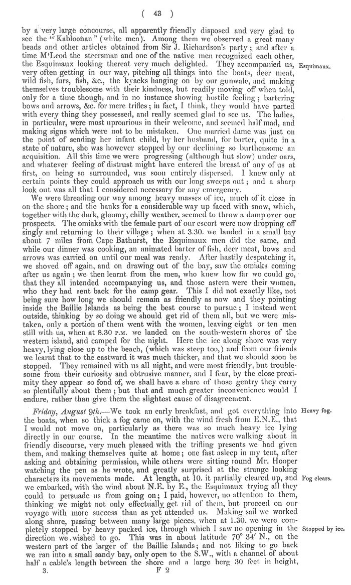 Arctic Blue Books: taylor 1852c, page 43