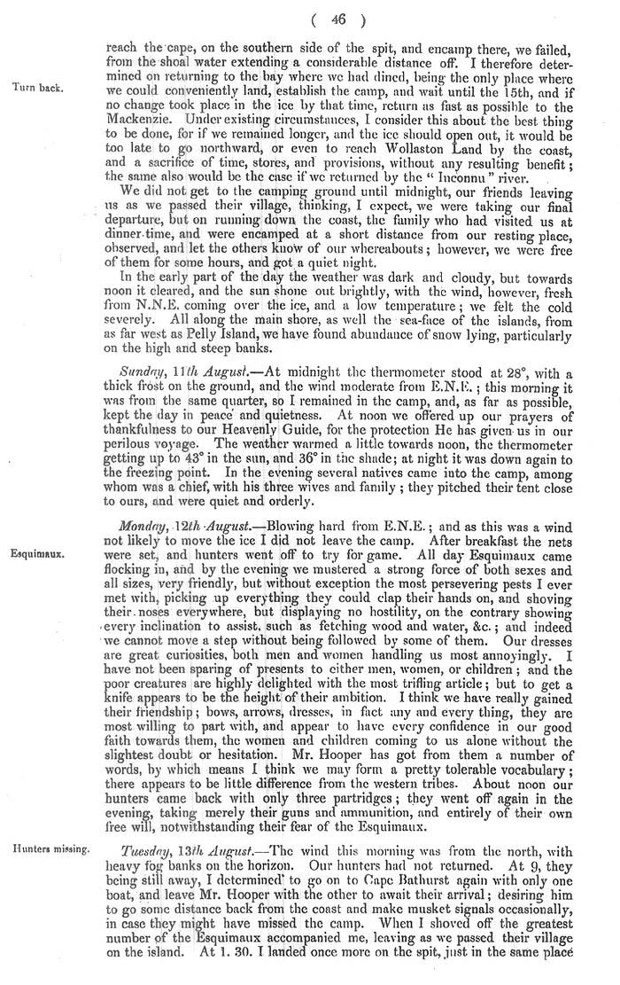 Arctic Blue Books: taylor 1852c, page 46