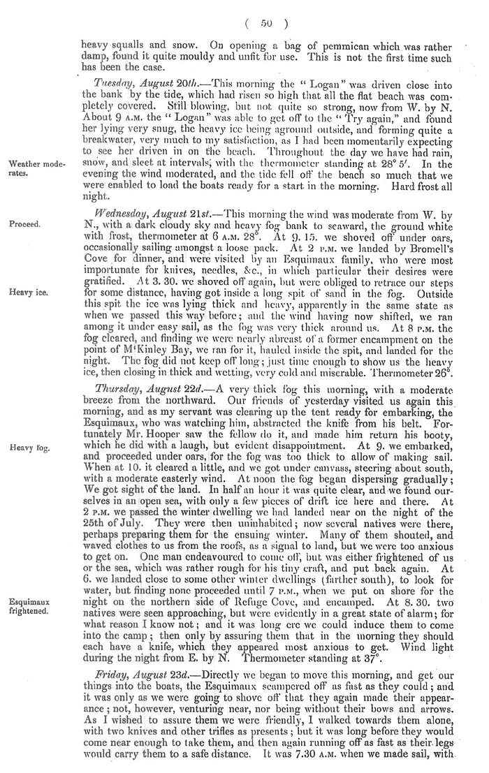 Arctic Blue Books: taylor 1852c, page 50