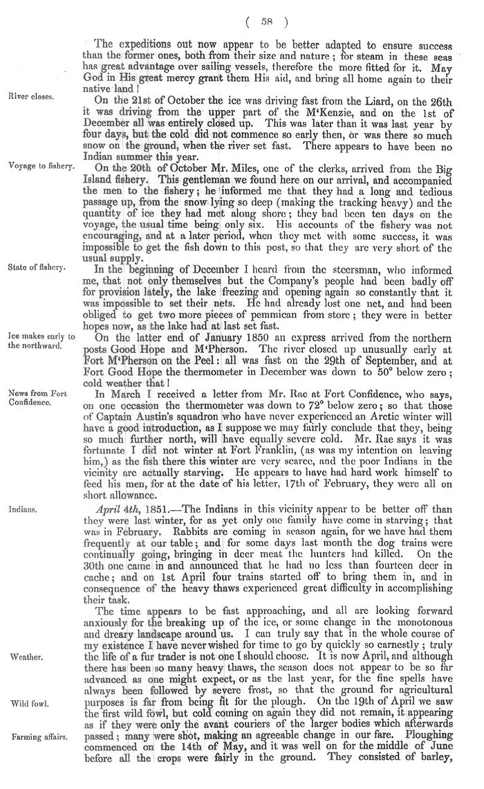 Arctic Blue Books: taylor 1852c, page 58