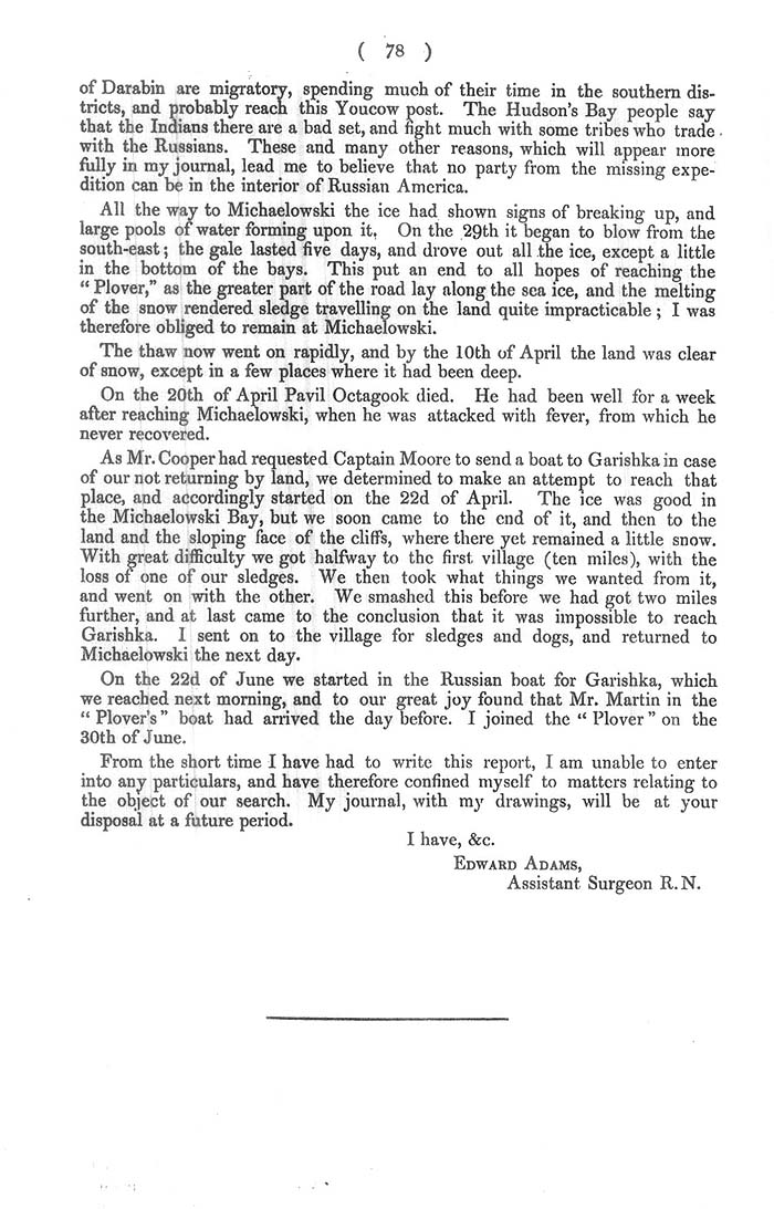 Arctic Blue Books: taylor 1852c, page 78
