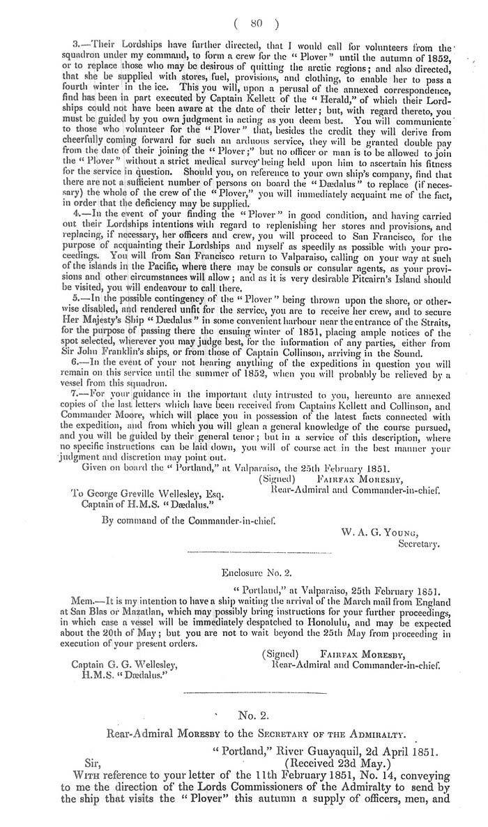 Arctic Blue Books: taylor 1852c, page 80