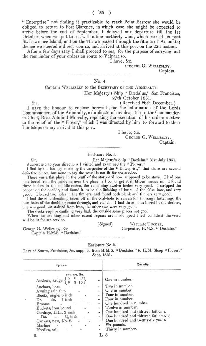 Arctic Blue Books: taylor 1852c, page 85