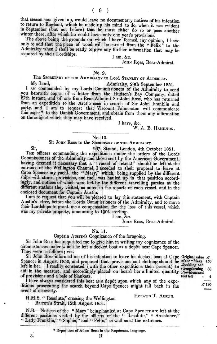Arctic Blue Books: taylor 1852c, page 9