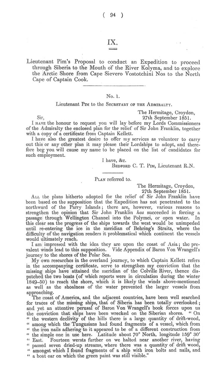 Arctic Blue Books: taylor 1852c, page 94