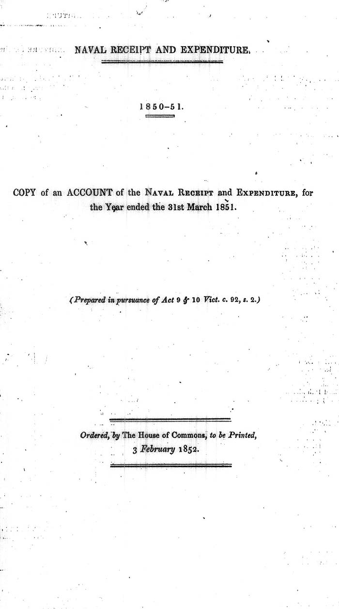 Arctic Blue Books: taylor 1852d, page 1