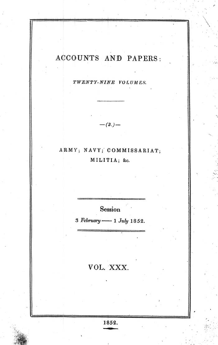 Arctic Blue Books: taylor 1852d, page i