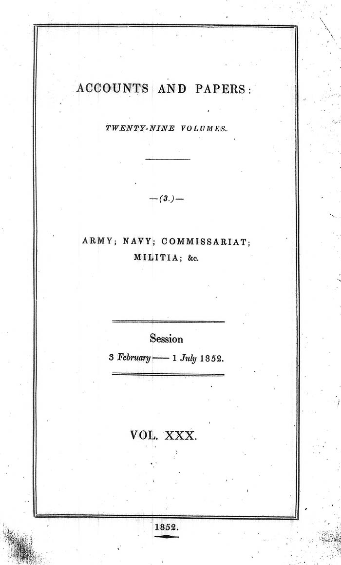 Arctic Blue Books: taylor 1852e, page i
