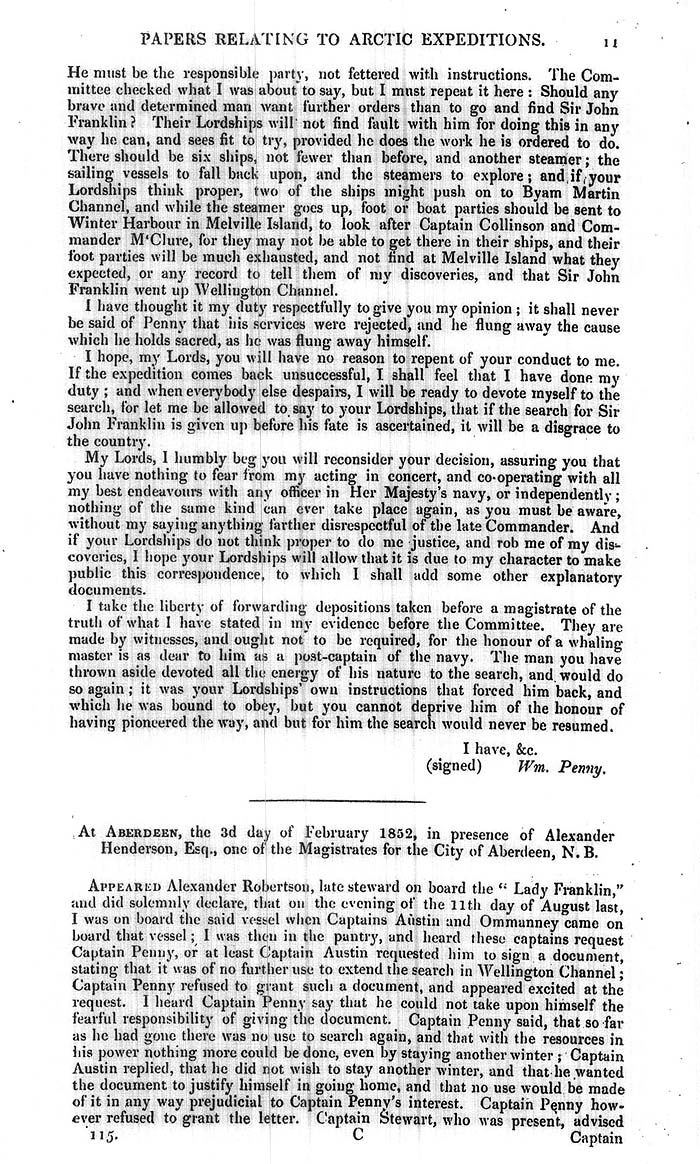 Arctic Blue Books: taylor 1852f, page 11