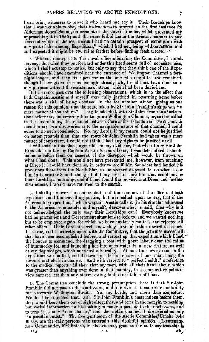 Arctic Blue Books: taylor 1852f, page 7
