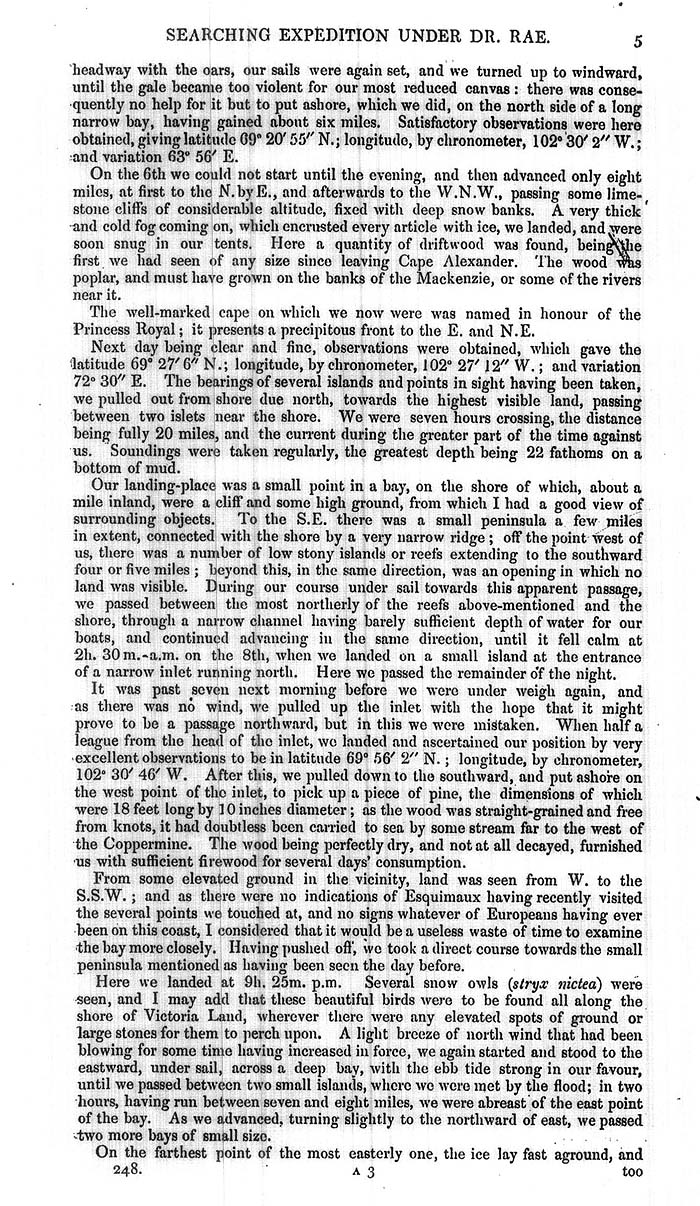 Arctic Blue Books: taylor 1852g, page 5