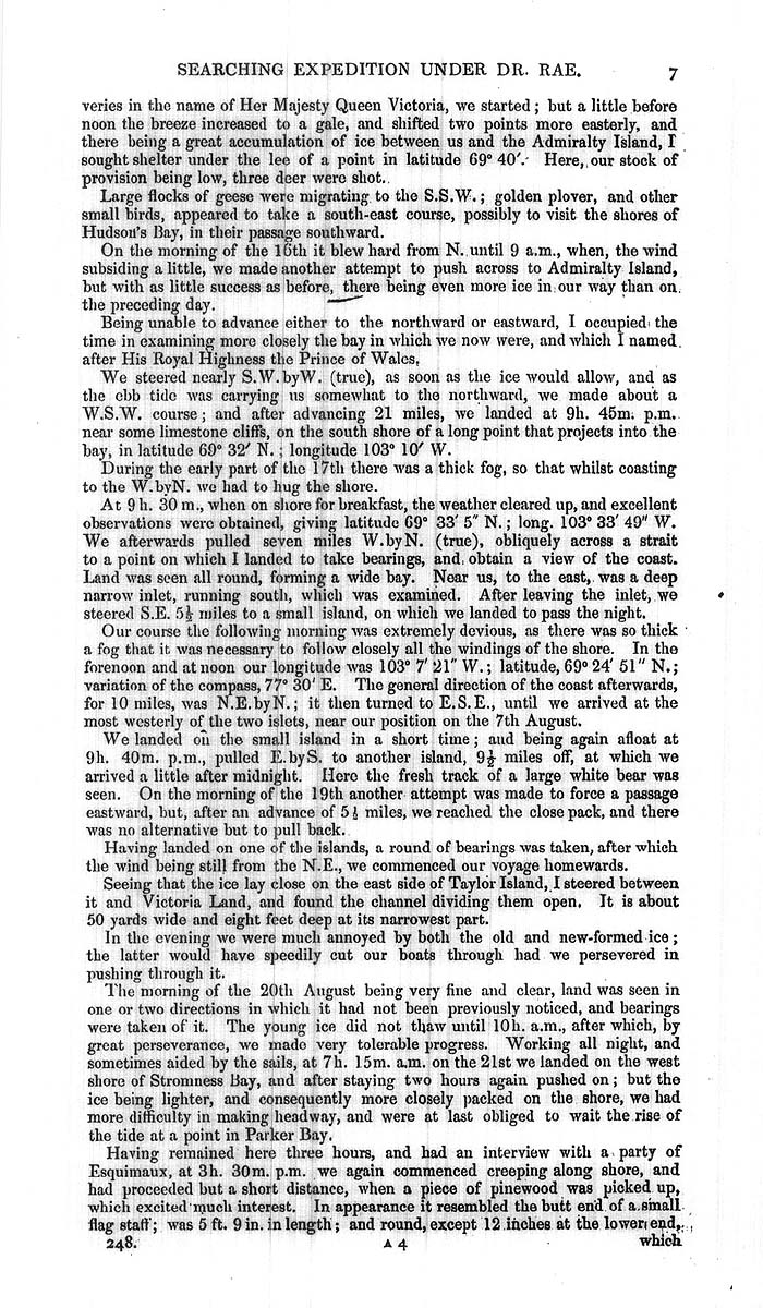 Arctic Blue Books: taylor 1852g, page 7