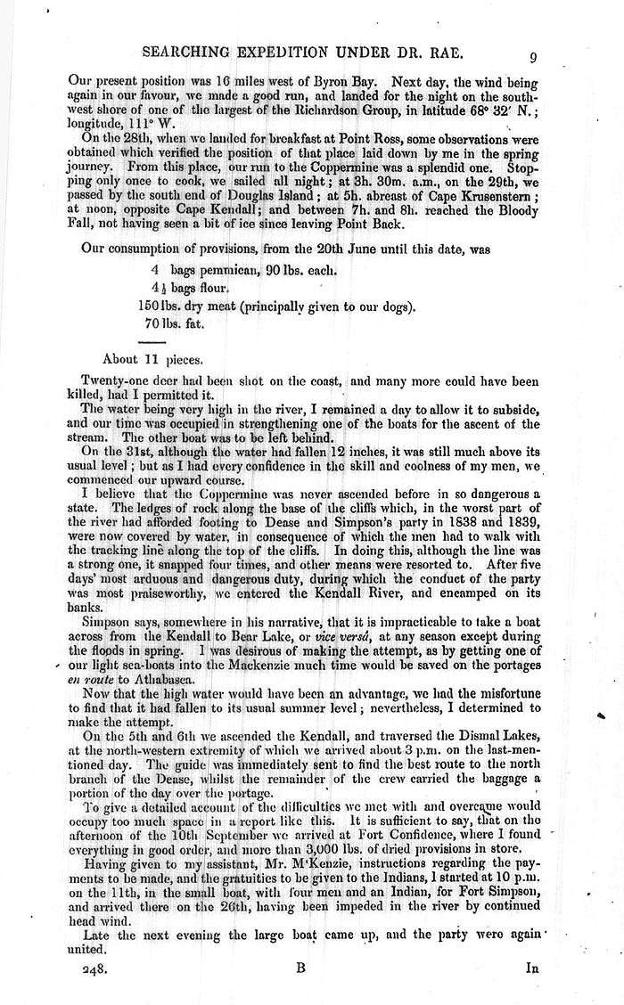 Arctic Blue Books: taylor 1852g, page 9