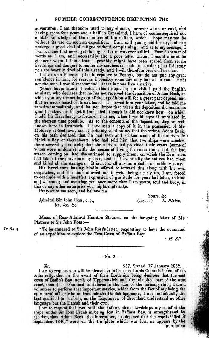 Arctic Blue Books: taylor 1852j, page 2