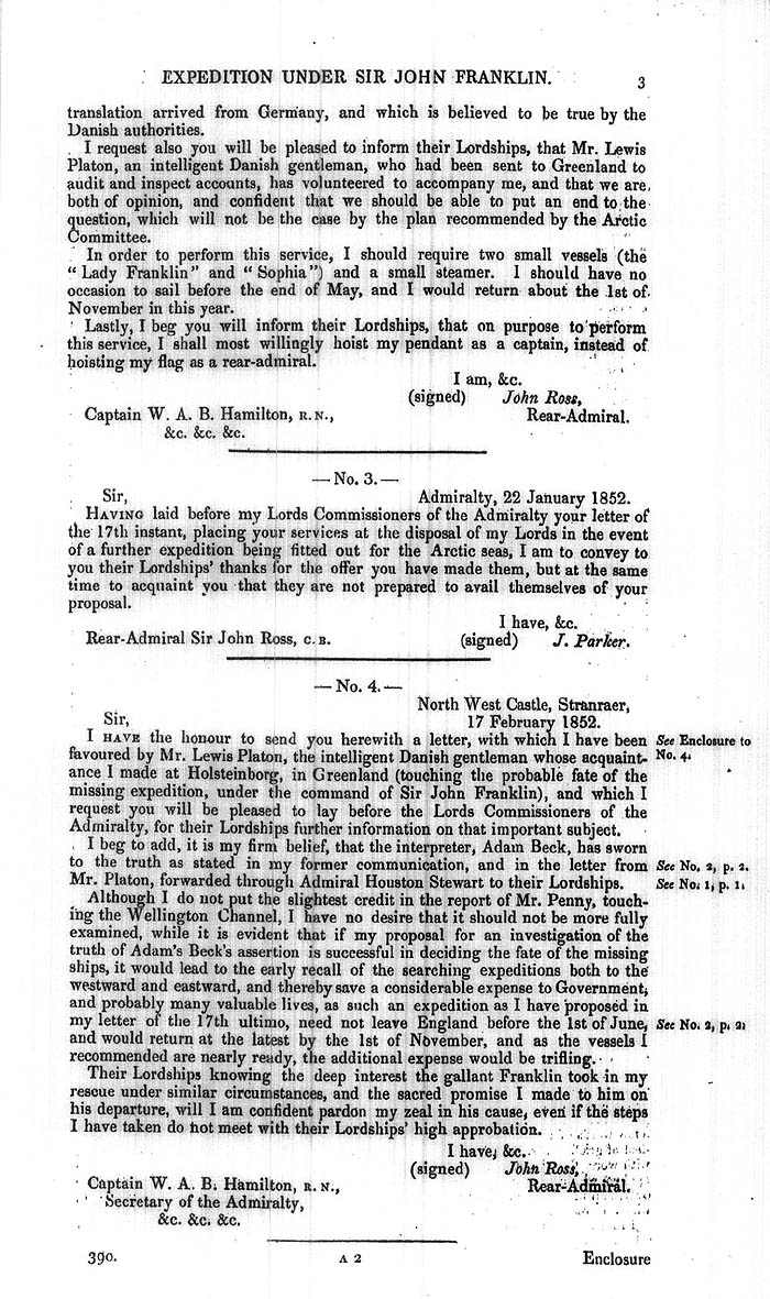 Arctic Blue Books: taylor 1852j, page 3