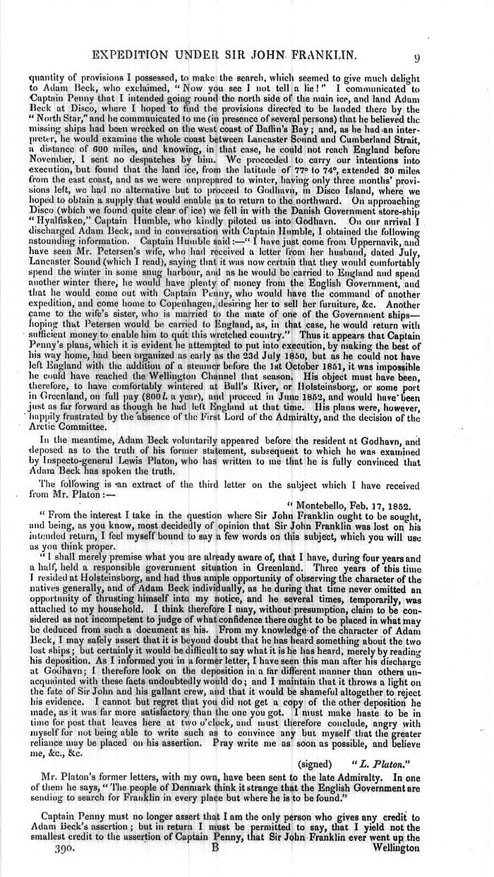 Arctic Blue Books: taylor 1852j, page 9