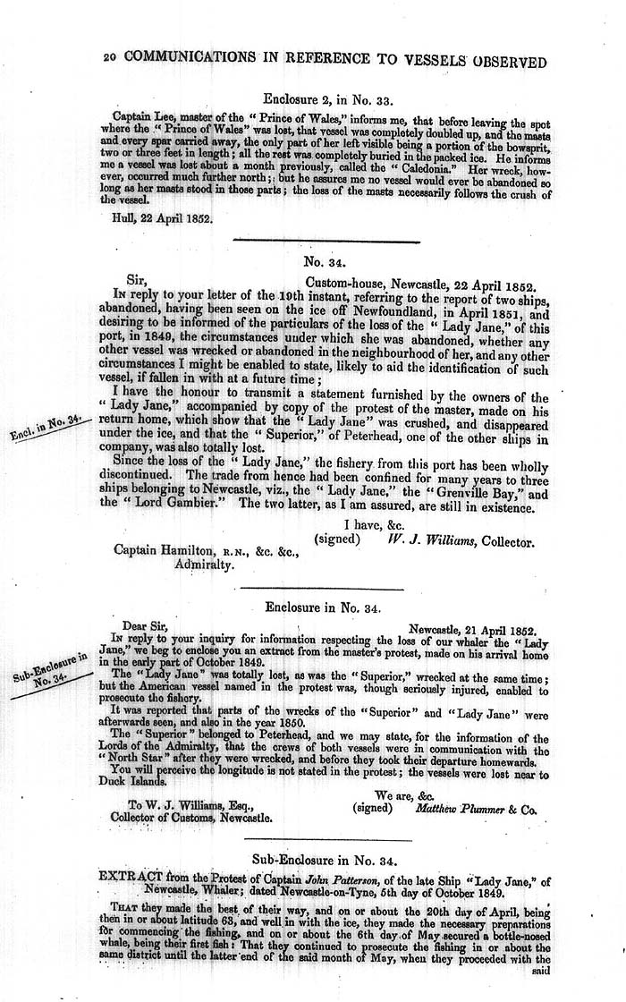 Arctic Blue Books: taylor 1852k, page 20