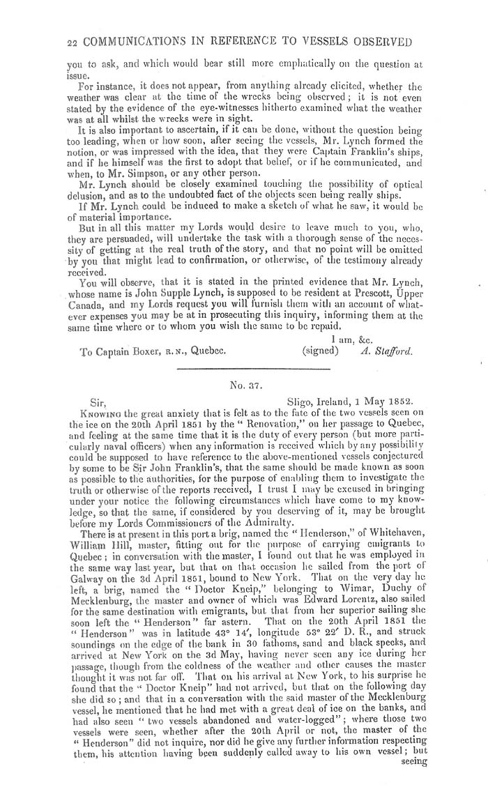 Arctic Blue Books: taylor 1852k, page 22
