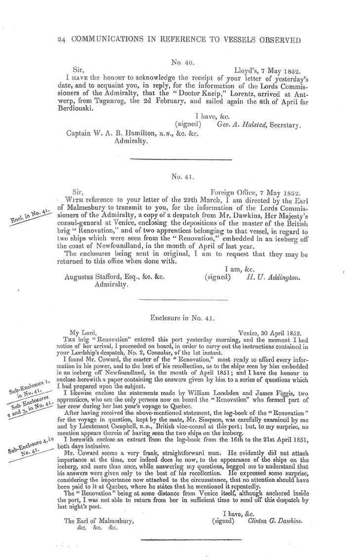 Arctic Blue Books: taylor 1852k, page 24