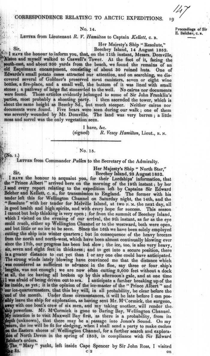 Arctic Blue Books: taylor 1852m, page 19