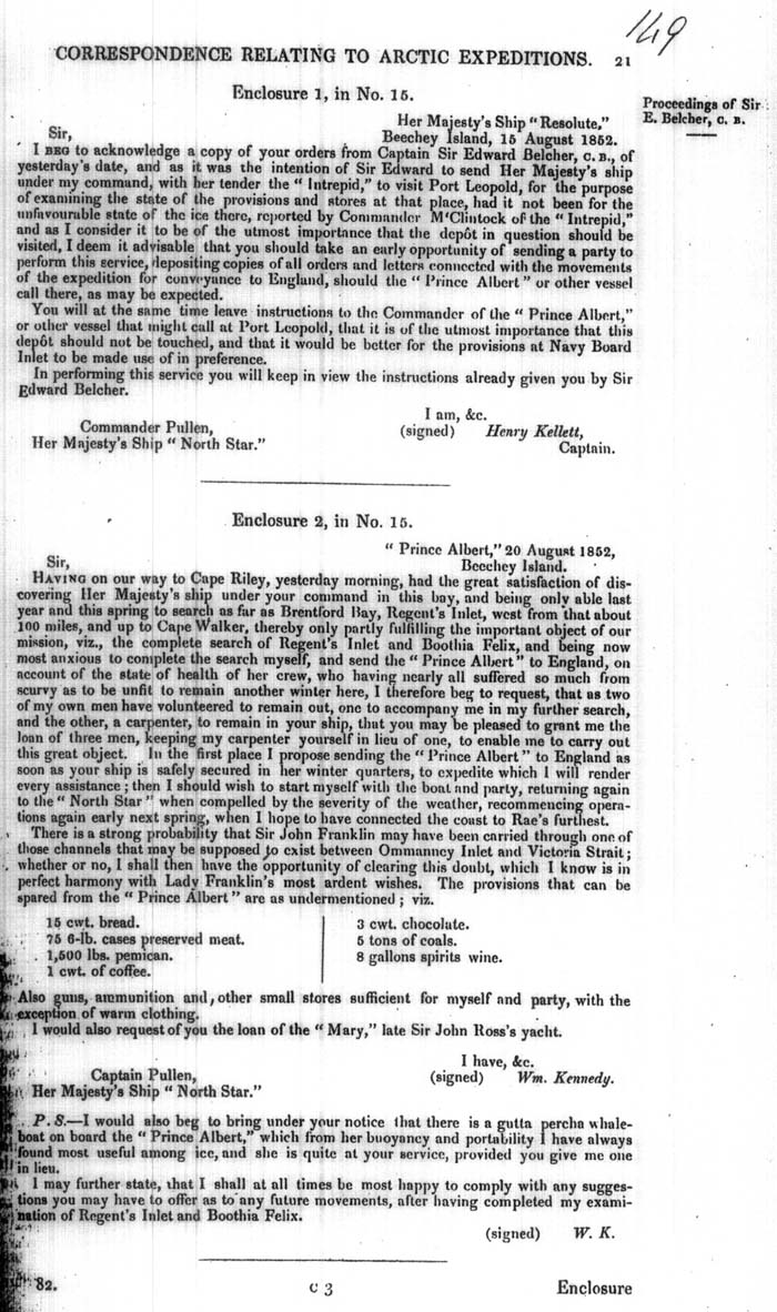 Arctic Blue Books: taylor 1852m, page 21