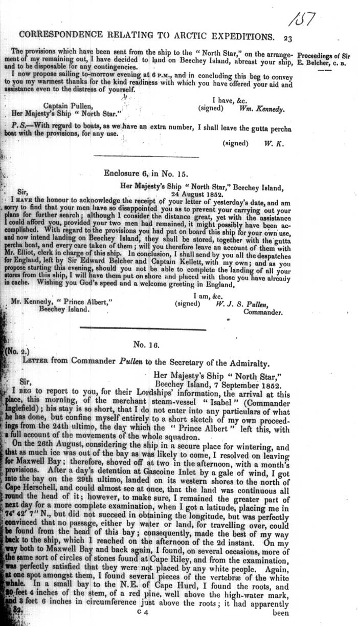 Arctic Blue Books: taylor 1852m, page 23
