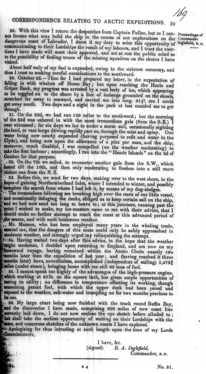 Arctic Blue Books: taylor 1852m, page 39