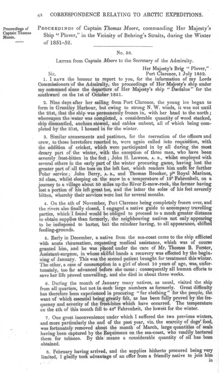 Arctic Blue Books: taylor 1852m, page 42