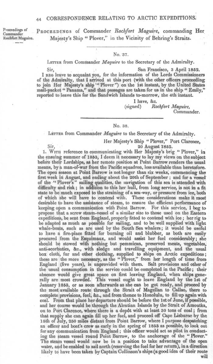 Arctic Blue Books: taylor 1852m, page 44