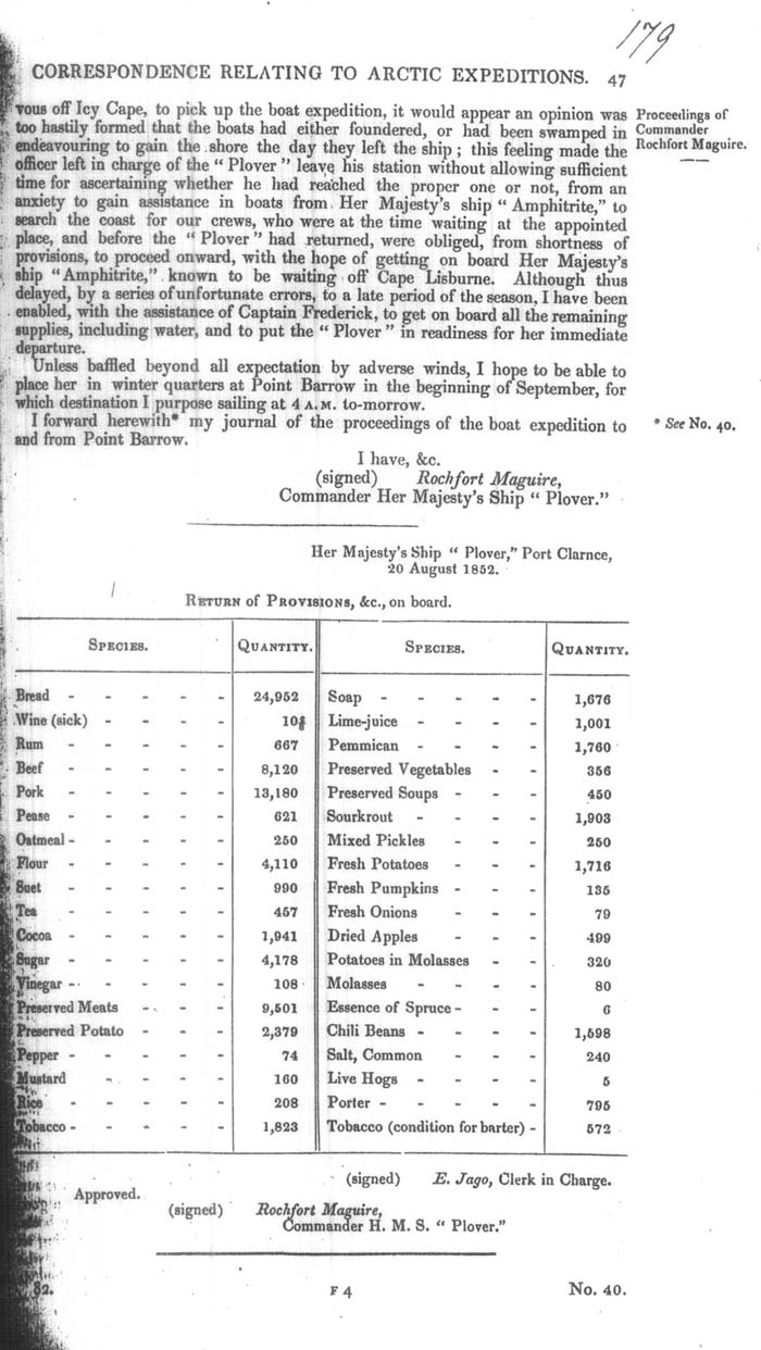 Arctic Blue Books: taylor 1852m, page 47