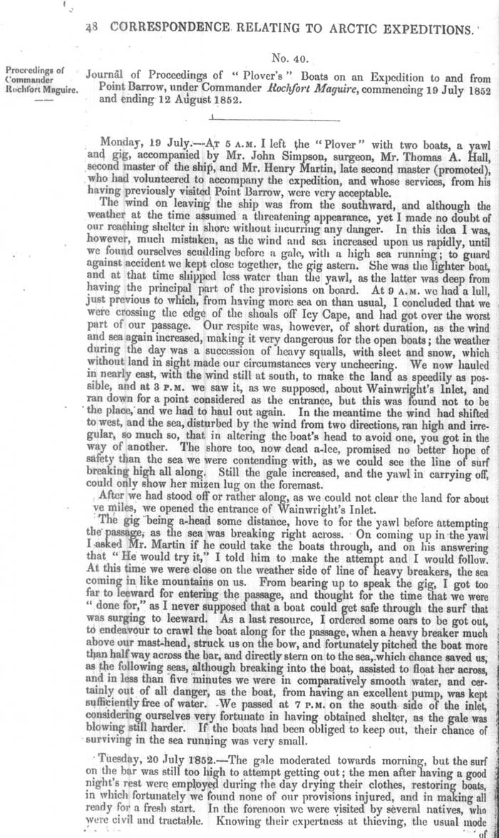 Arctic Blue Books: taylor 1852m, page 48